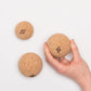 natural cork massage ball trio