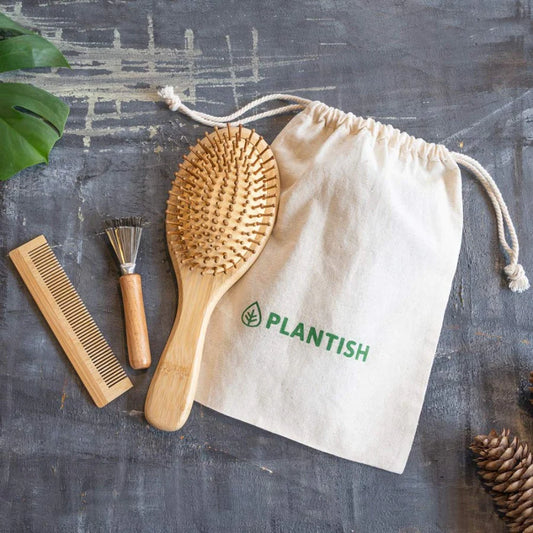 bamboo brush set