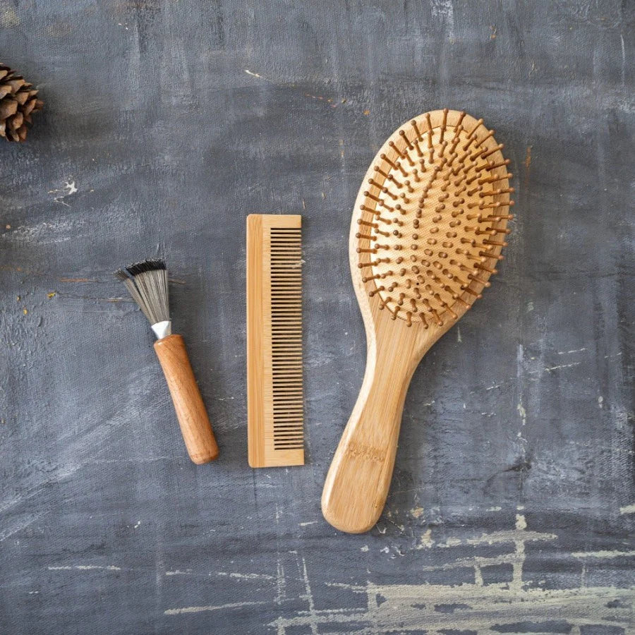 bamboo brush set