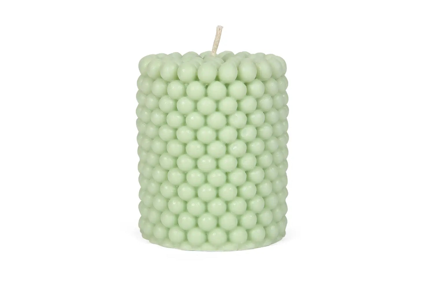 bubble pillar candle