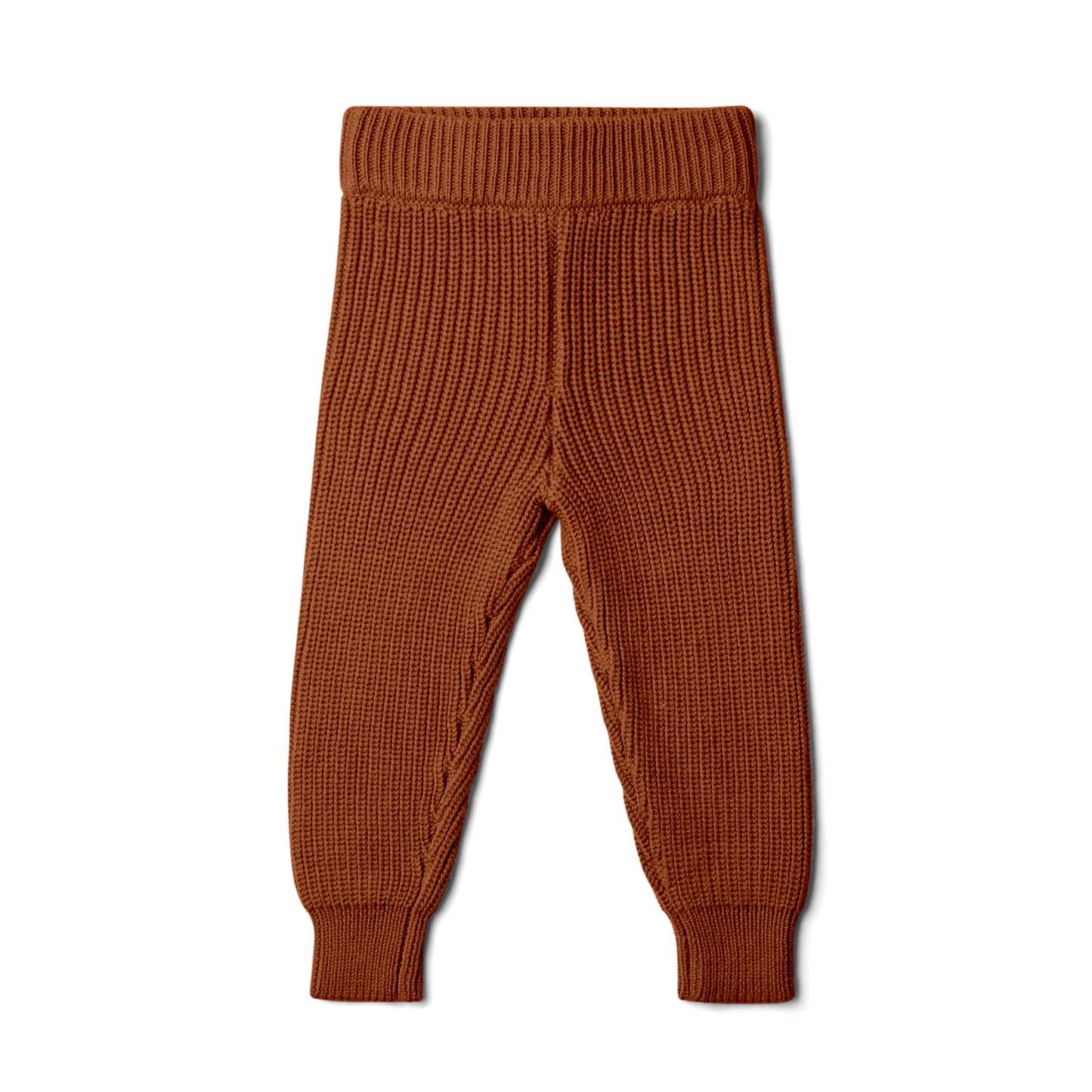 organic cotton knit pants